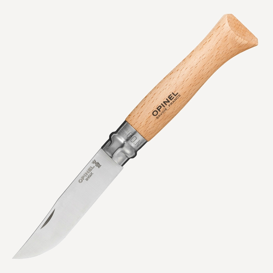 Нож складной Opinel Tradition №9 VRI (INOX) 9см